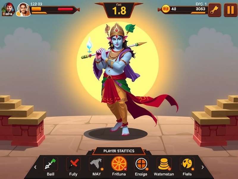 Krishna Mythical Hero player statistics in India