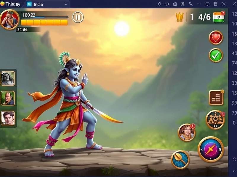 Krishna Mythical Hero combat system